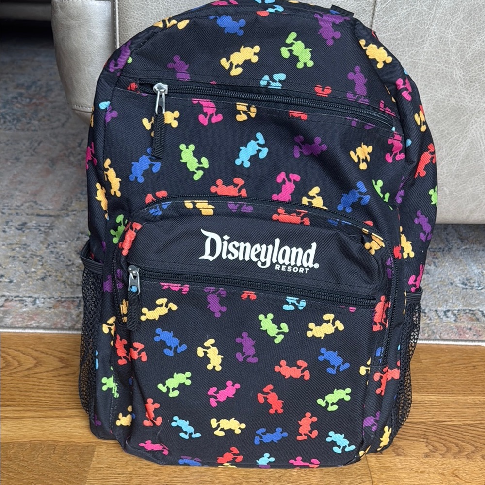 Colorful Mickey Mouse Pattern Backpack
